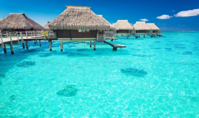 Wasservillen auf Bora Bora (Martin Valigursky / stock.adobe.com)  lizenziertes Stockfoto 
Información sobre la licencia en 'Verificación de las fuentes de la imagen'